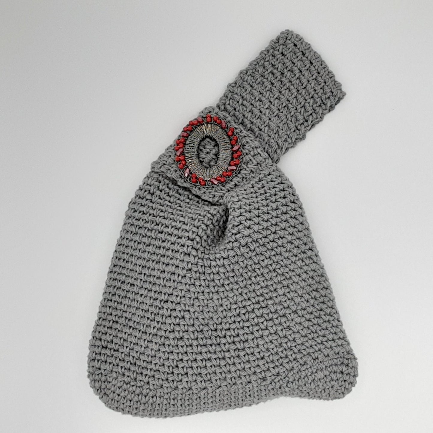 Elegant Gray Knot Bag