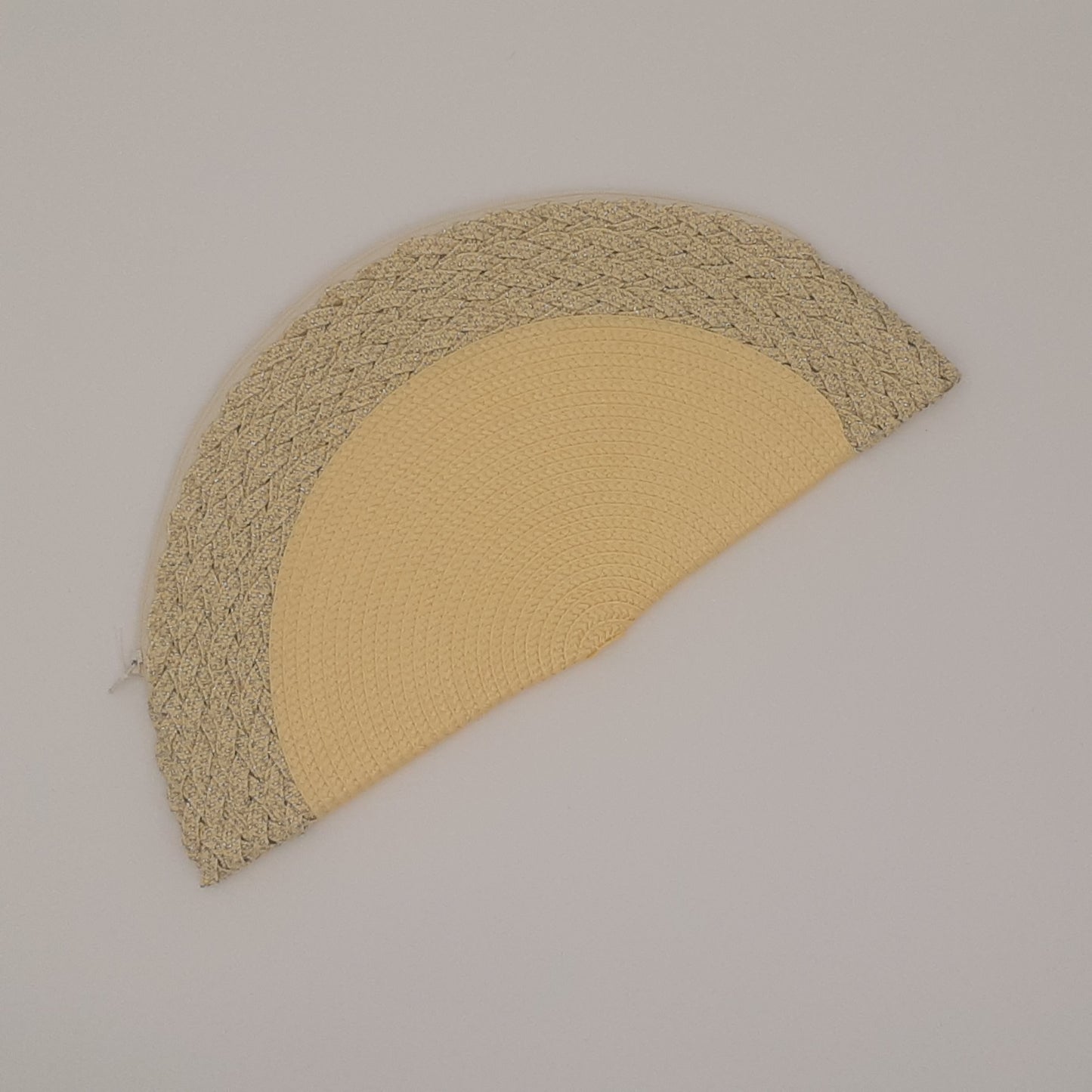 Silver Sunshine Zippered Clutch