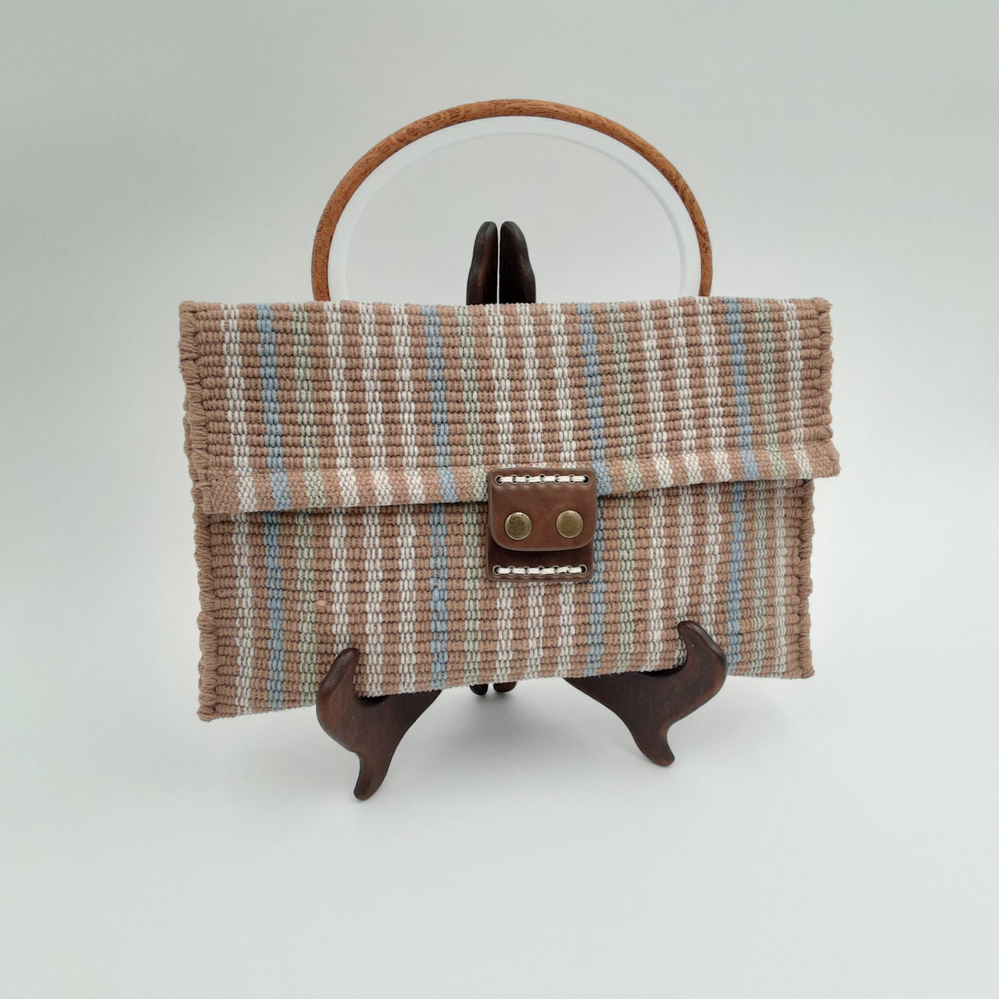 Stripped Rods Handbag