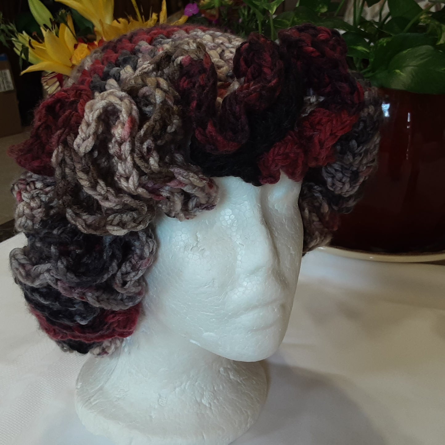 Ruffle Brim Hat - Safari Trek