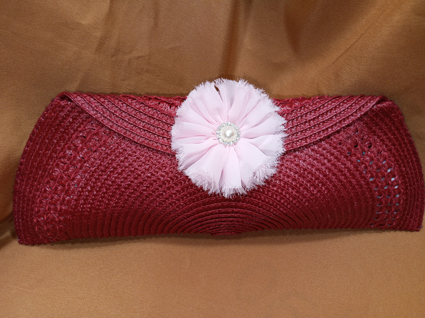 Pink & Pearl Clutch