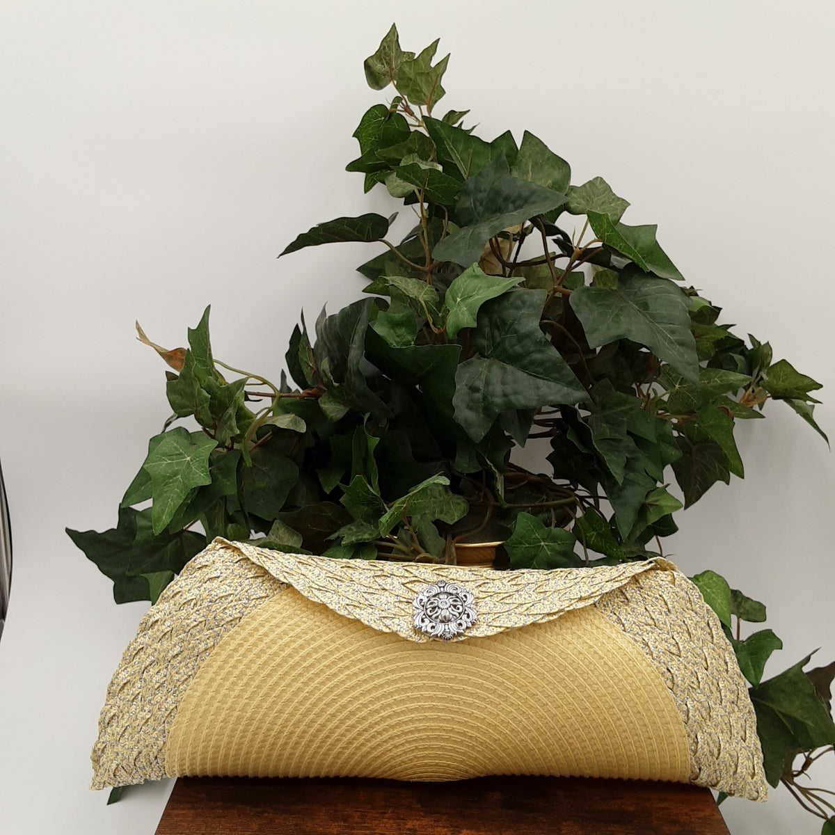 Silver Sunshine Clutch