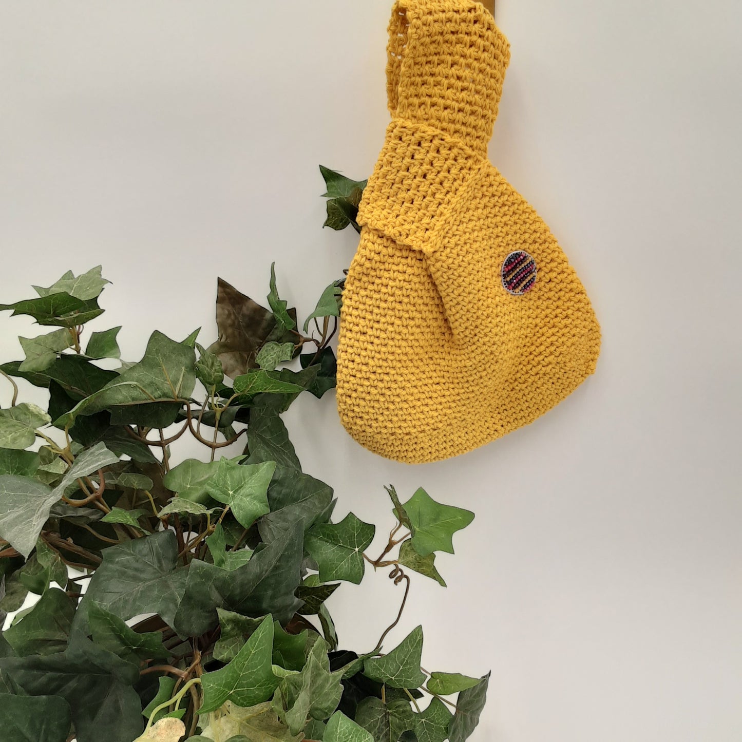 Gold Japanese Knot Bag