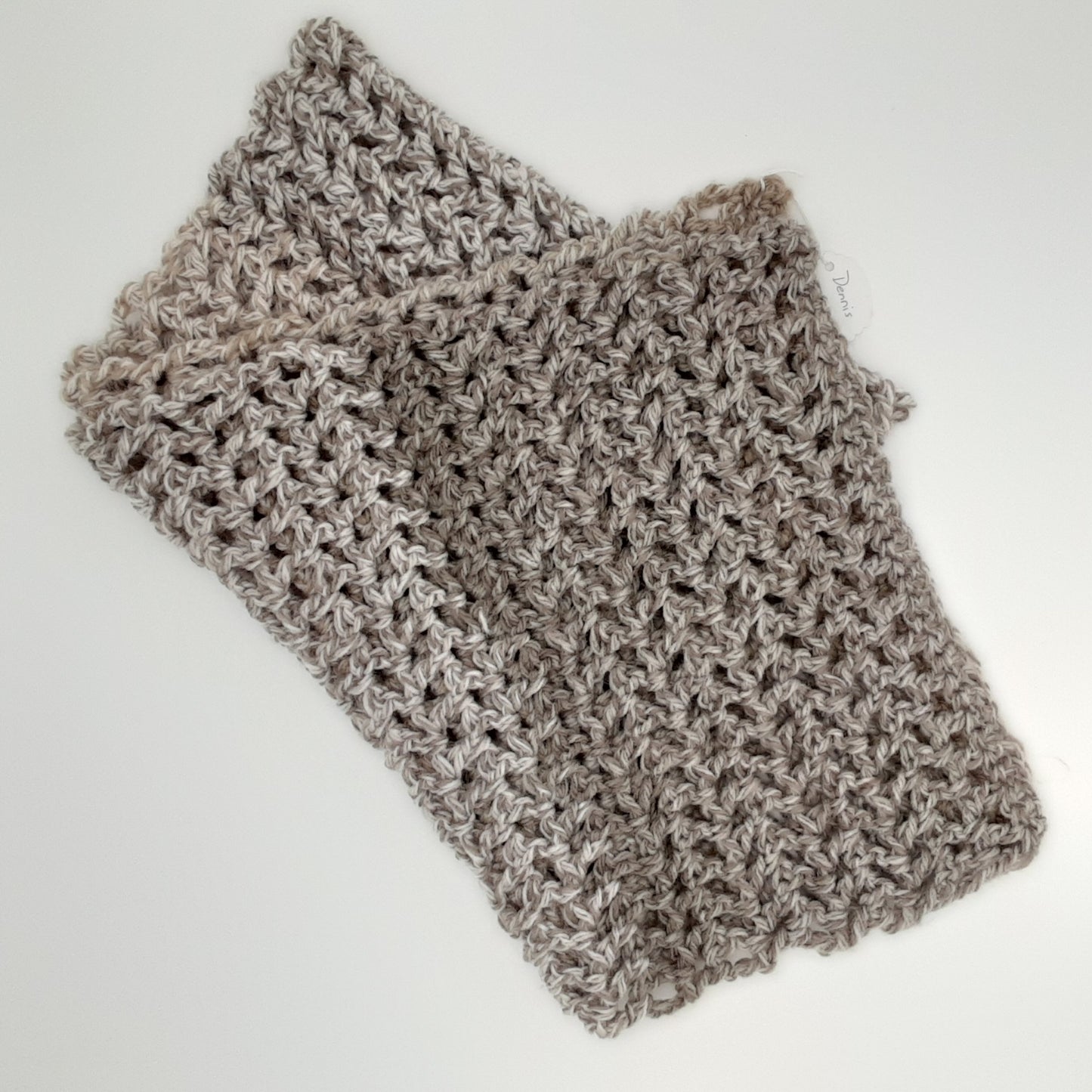 Tan/Gray Scarfie