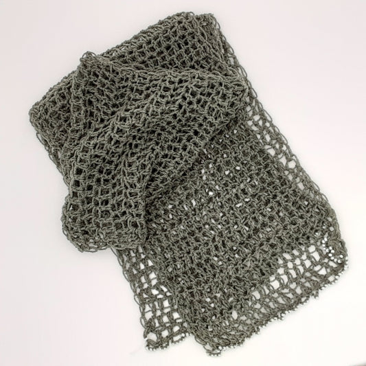 Beaded Trim Scarf