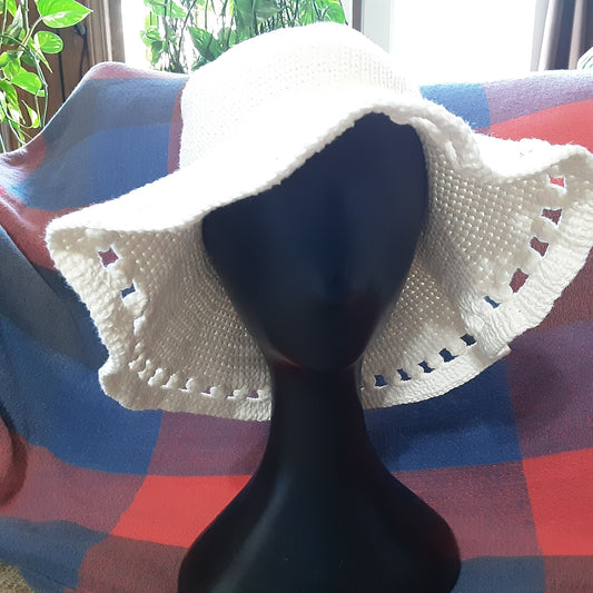 Packable Sunhat - Cream (Medium)