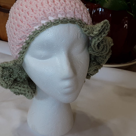 Half Ruffle Brim Hat - P&G