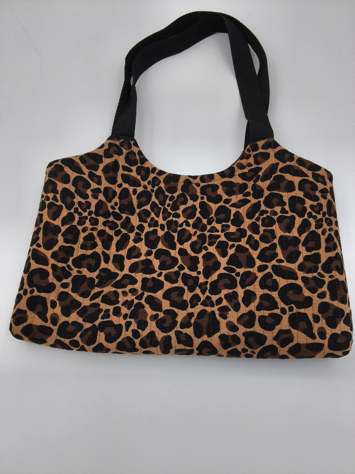 Reversible Quilted Animal Print Bandana Tote