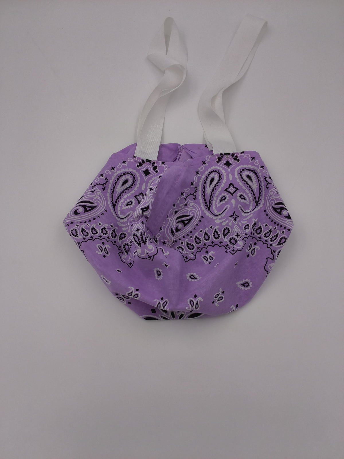 Light-N-Lavender Bandana Tote