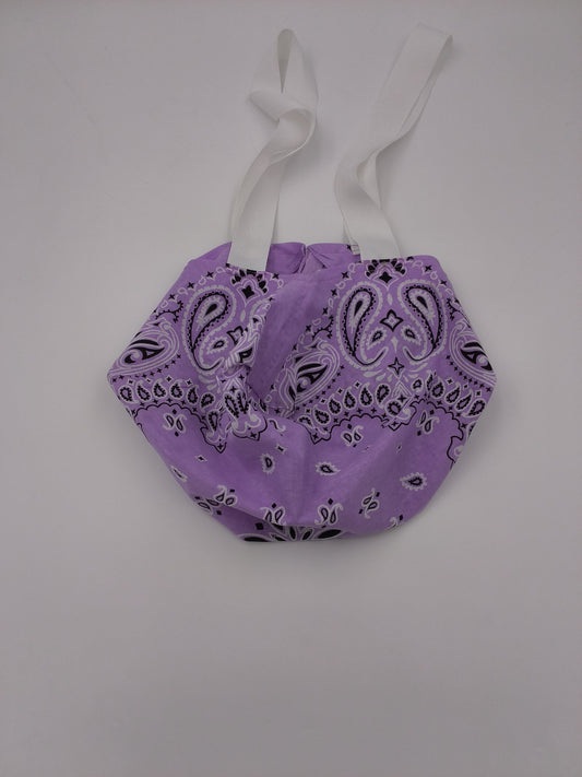 Light-N-Lavender Bandana Tote