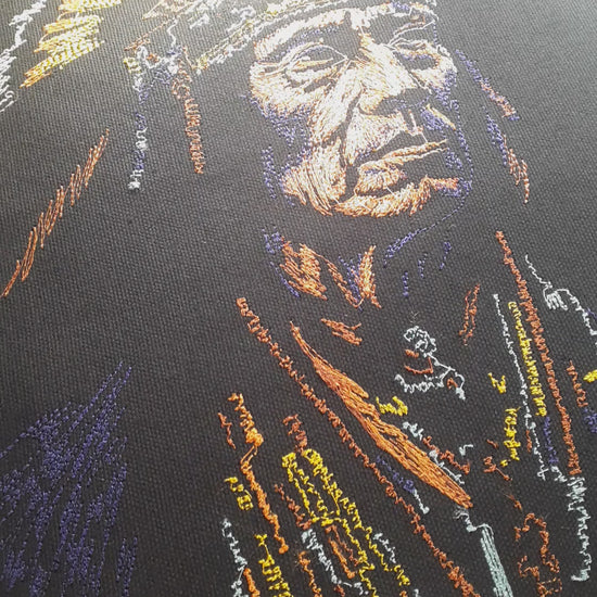 Chief Stitching out