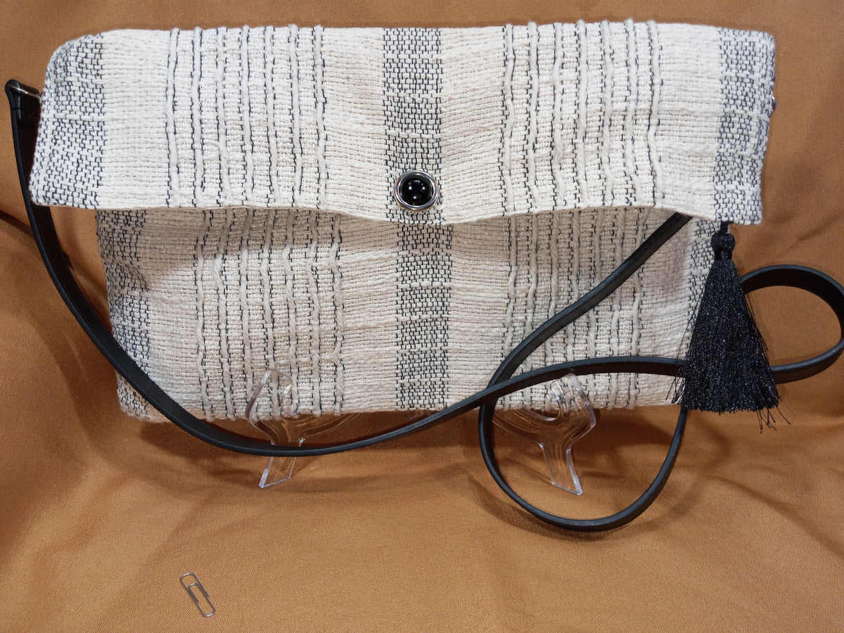 Black - Beige Crossbody bag